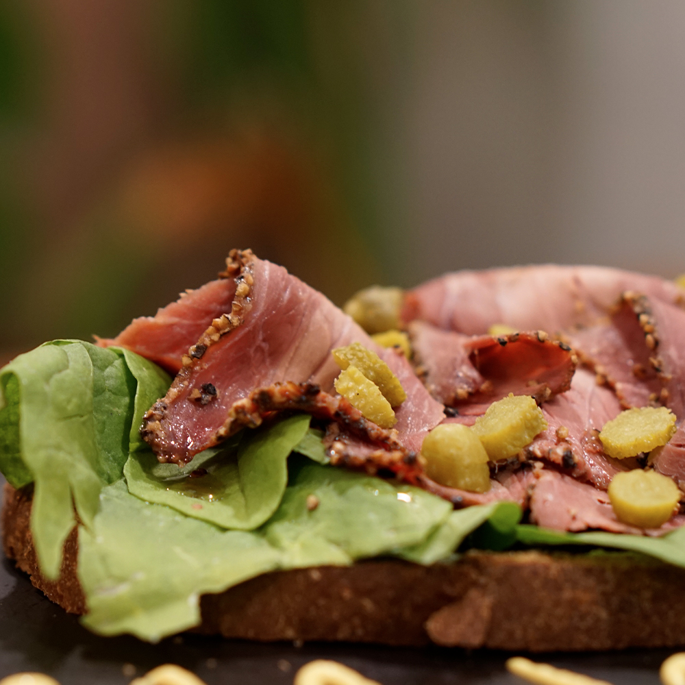 Toast Bresaola