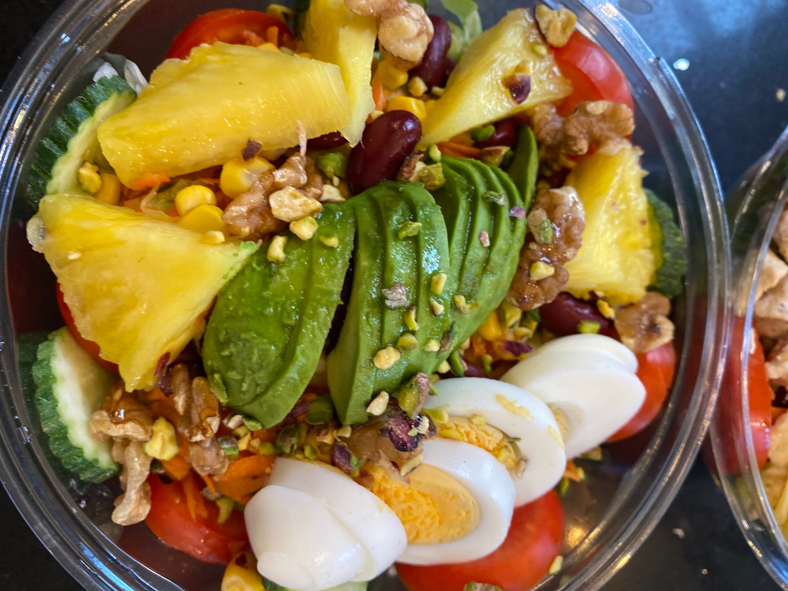 Salade Saumon Avocat Ananas